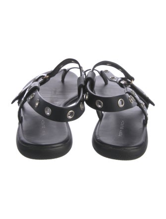 Tory Burch Leather Slides