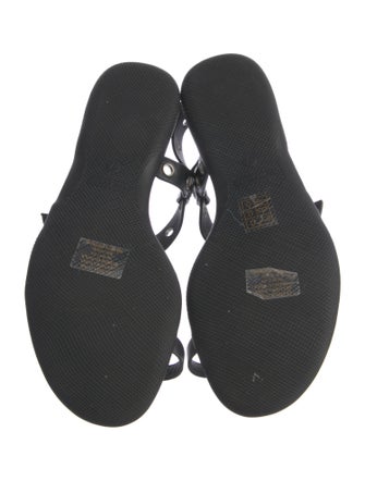 Tory Burch Leather Slides