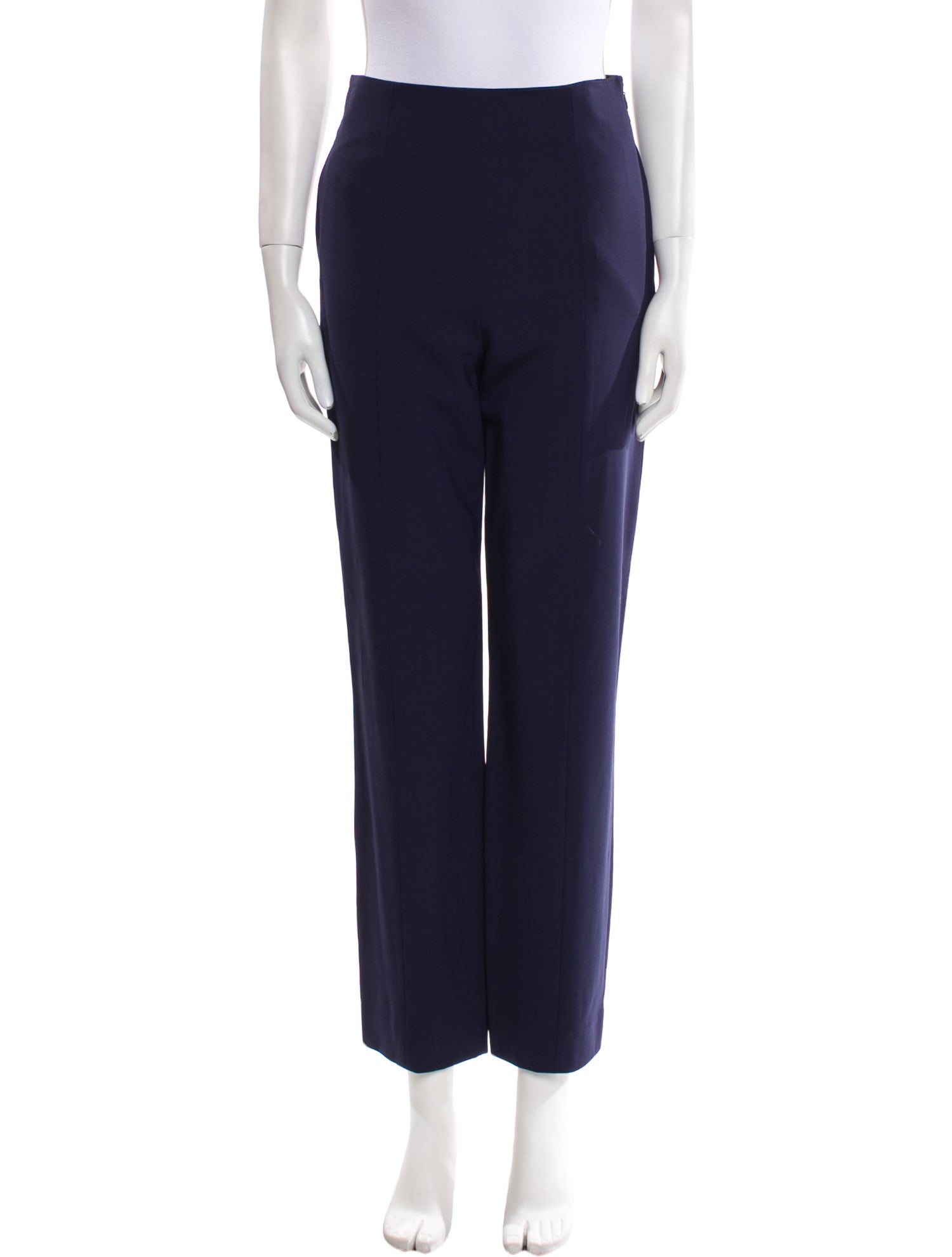 Tory Burch Wool Straight Leg Pants