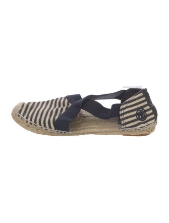 Tory Burch Canvas Printed Espadrilles