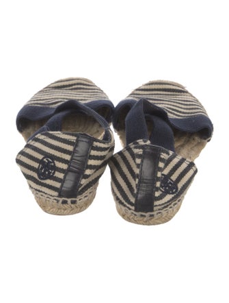 Tory Burch Canvas Printed Espadrilles