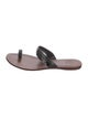 Tory Burch Patent Leather Studded Accents Slides