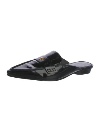 Tory Burch Patent Leather Mules