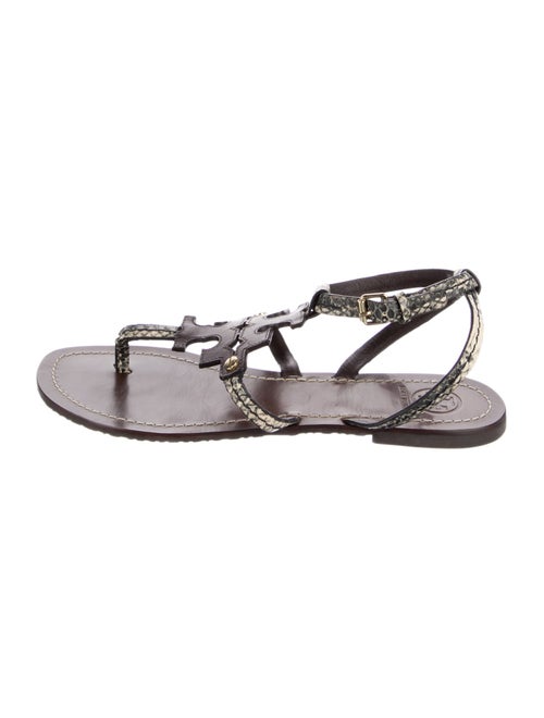 Tory Burch Leather T-Strap Sandals