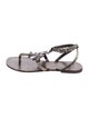 Tory Burch Leather T-Strap Sandals