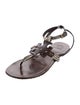 Tory Burch Leather T-Strap Sandals