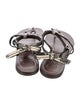 Tory Burch Leather T-Strap Sandals