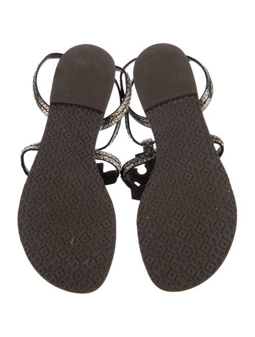 Tory Burch Leather T-Strap Sandals