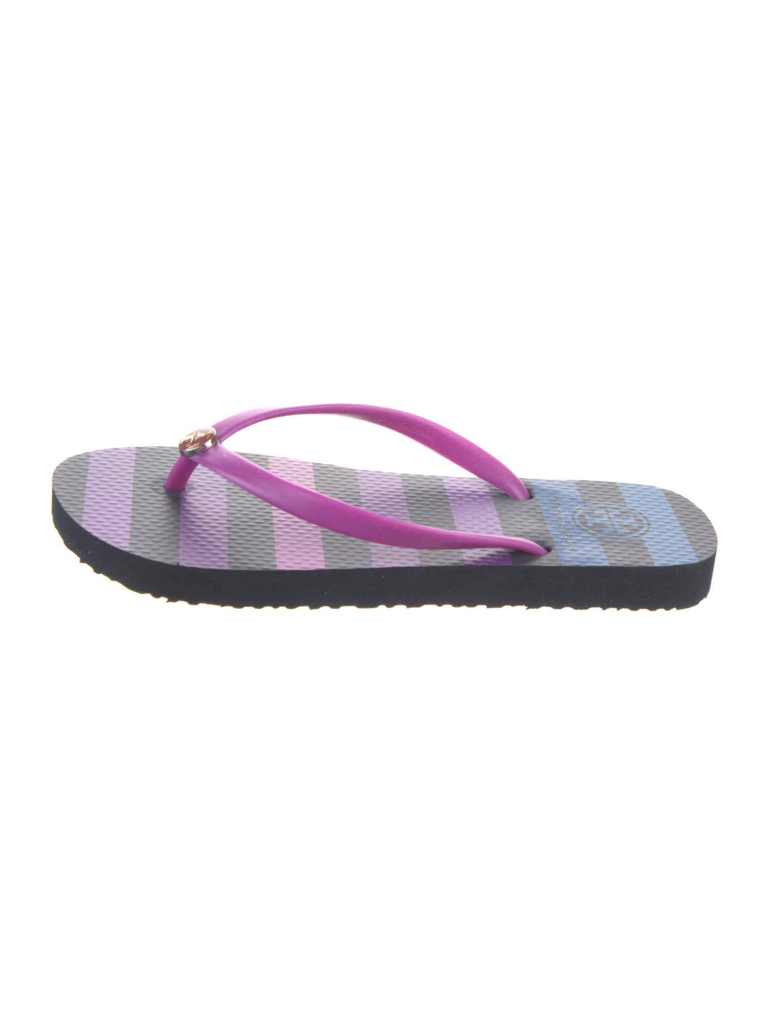 Tory Burch PVC Printed Flip Flops