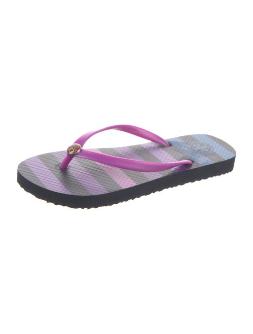 Tory Burch PVC Printed Flip Flops