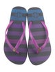 Tory Burch PVC Printed Flip Flops