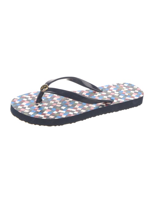 Tory Burch Rubber Printed Flip Flops