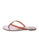Tory Burch Patent Leather Flip Flops