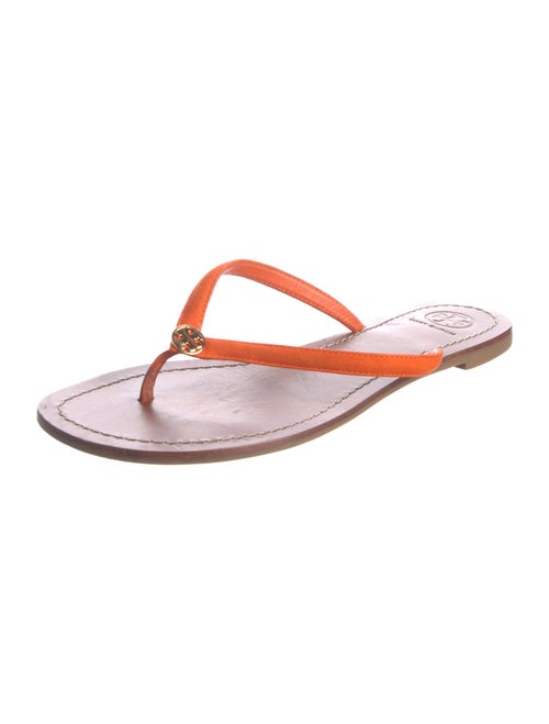 Tory Burch Patent Leather Flip Flops