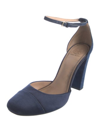 Tory Burch Suede D'Orsay Pumps