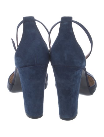 Tory Burch Suede D'Orsay Pumps