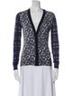 Tory Burch Wool Floral Print Sweater