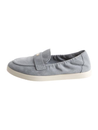 Tory Burch Suede Loafers