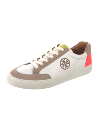 Tory Burch Leather Printed Sneakers