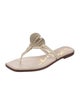 Tory Burch Leather Flip Flops