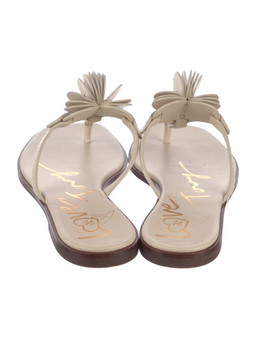 Tory Burch Leather Flip Flops