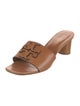 Tory Burch Leather Slides