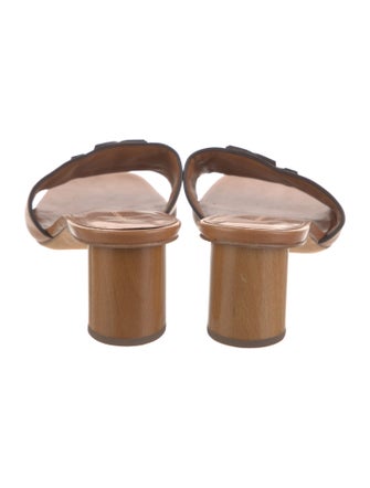 Tory Burch Leather Slides