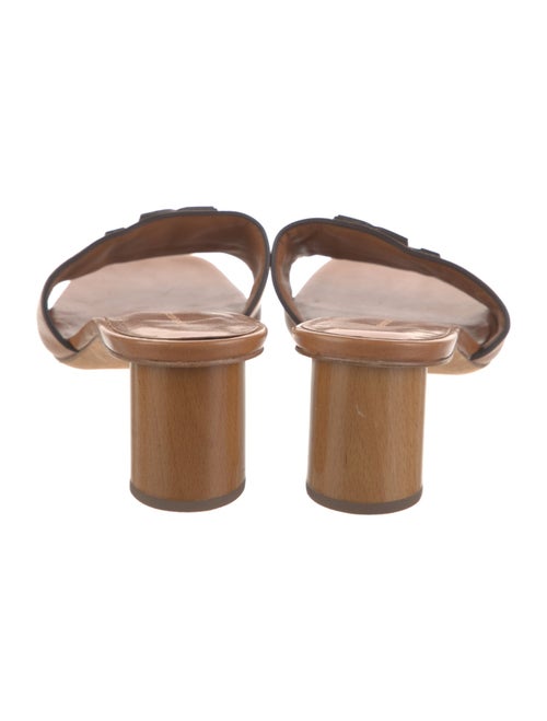 Tory Burch Leather Slides