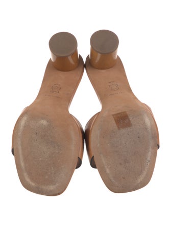 Tory Burch Leather Slides