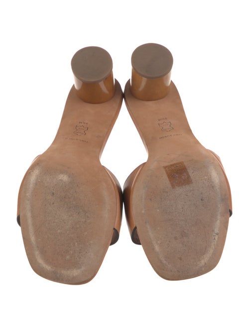 Tory Burch Leather Slides