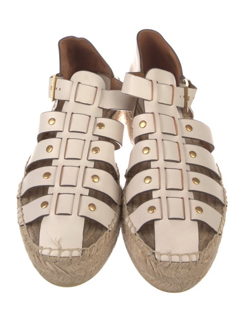 Tory Burch Leather Espadrilles
