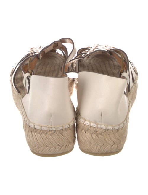 Tory Burch Leather Espadrilles