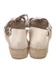 Tory Burch Leather Espadrilles