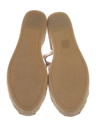 Tory Burch Leather Espadrilles