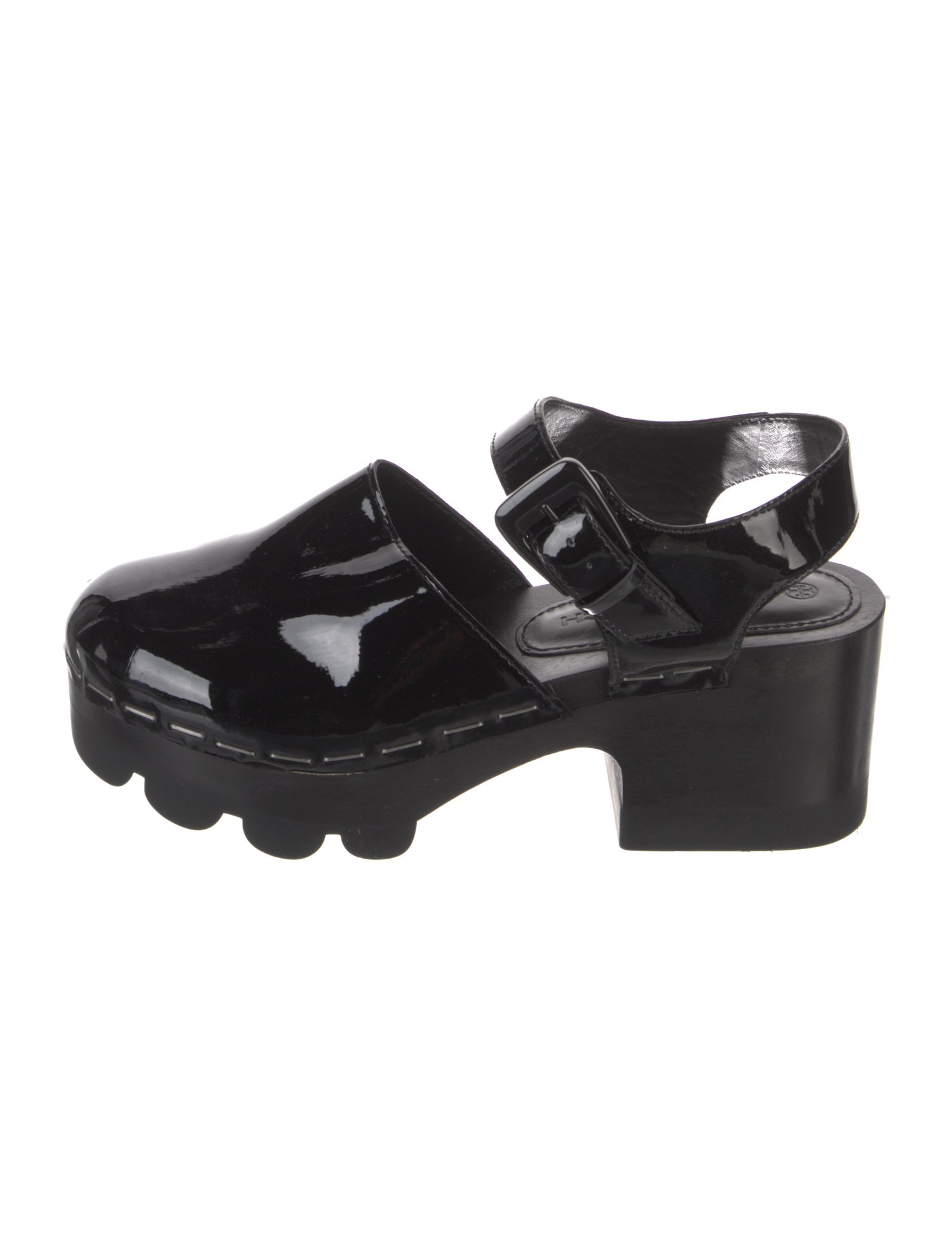 Tory Burch Patent Leather Mules