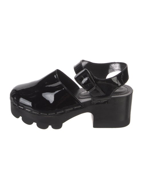 Tory Burch Patent Leather Mules