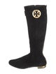 Tory Burch Suede Riding Boots
