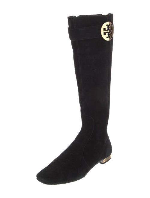 Tory Burch Suede Riding Boots