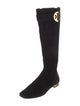 Tory Burch Suede Riding Boots