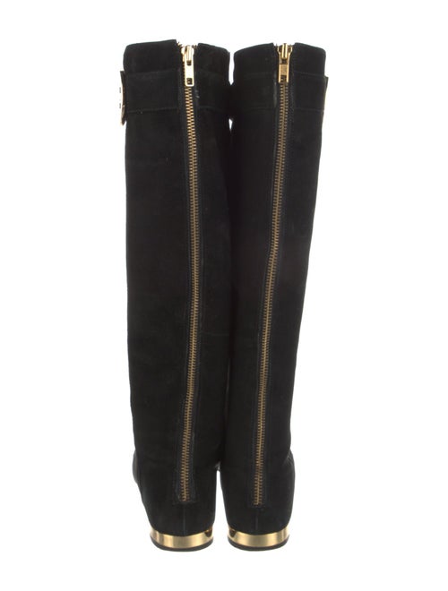 Tory Burch Suede Riding Boots