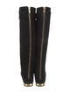Tory Burch Suede Riding Boots