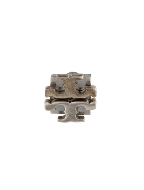 Tory Burch Logo Stud Earrings