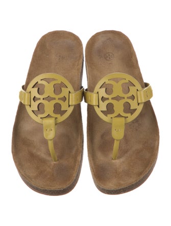 Tory Burch Leather Slides
