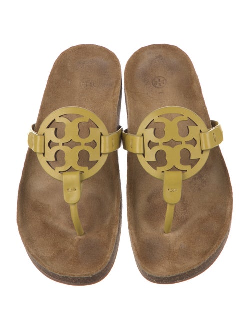 Tory Burch Leather Slides