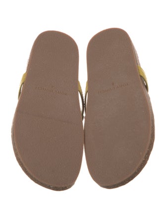 Tory Burch Leather Slides