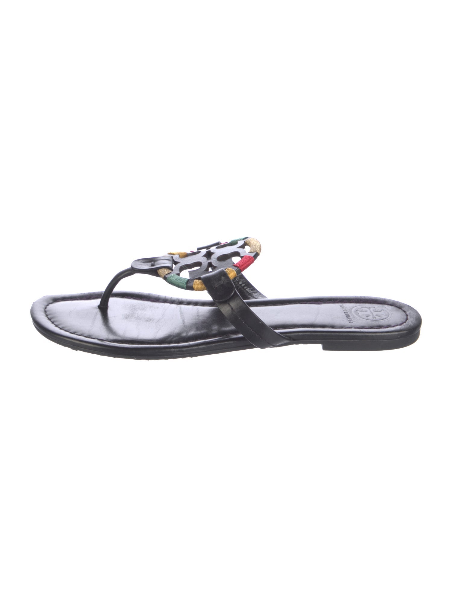 Tory Burch Leather Slides