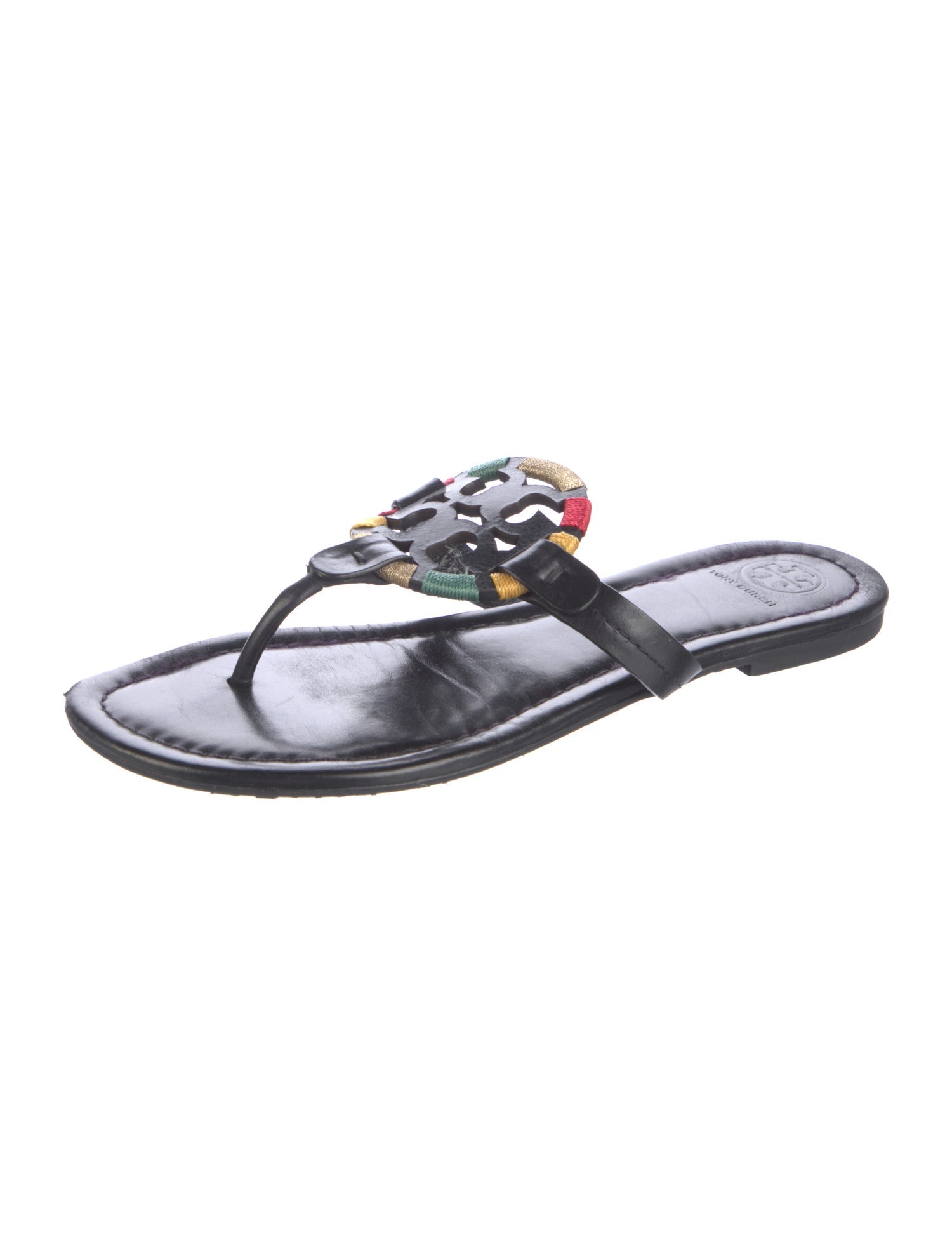 Tory Burch Leather Slides