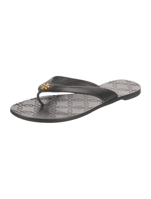 Tory Burch Leather Flip Flops