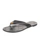 Tory Burch Leather Flip Flops