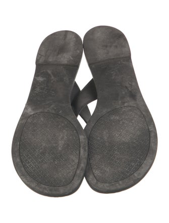 Tory Burch Leather Flip Flops